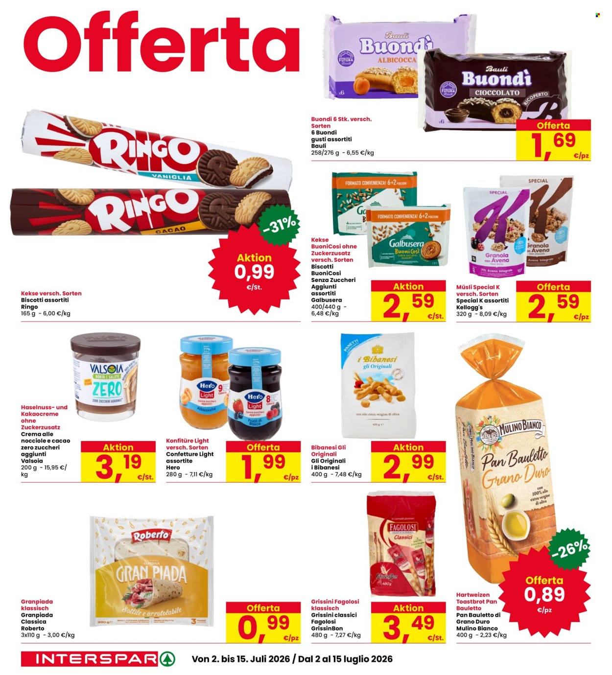 Volantino Interspar - 2/7/2026 - 15/7/2026. Pagina 18