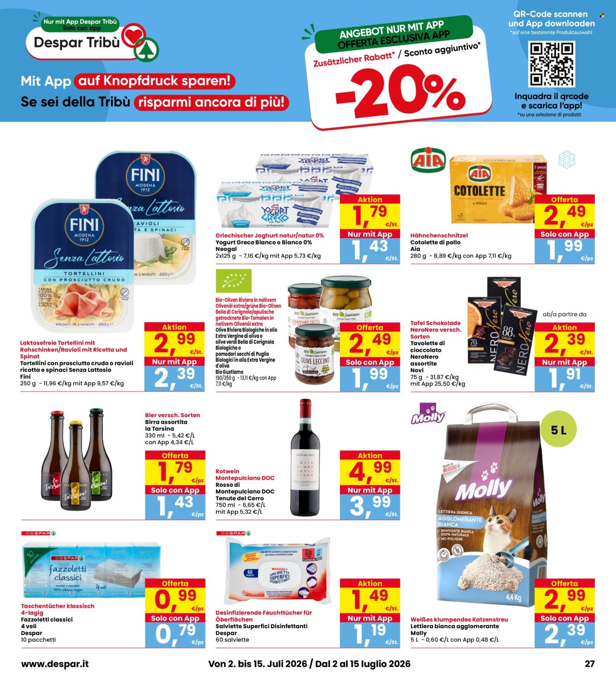 Volantino Interspar - 2/7/2026 - 15/7/2026. Pagina 27