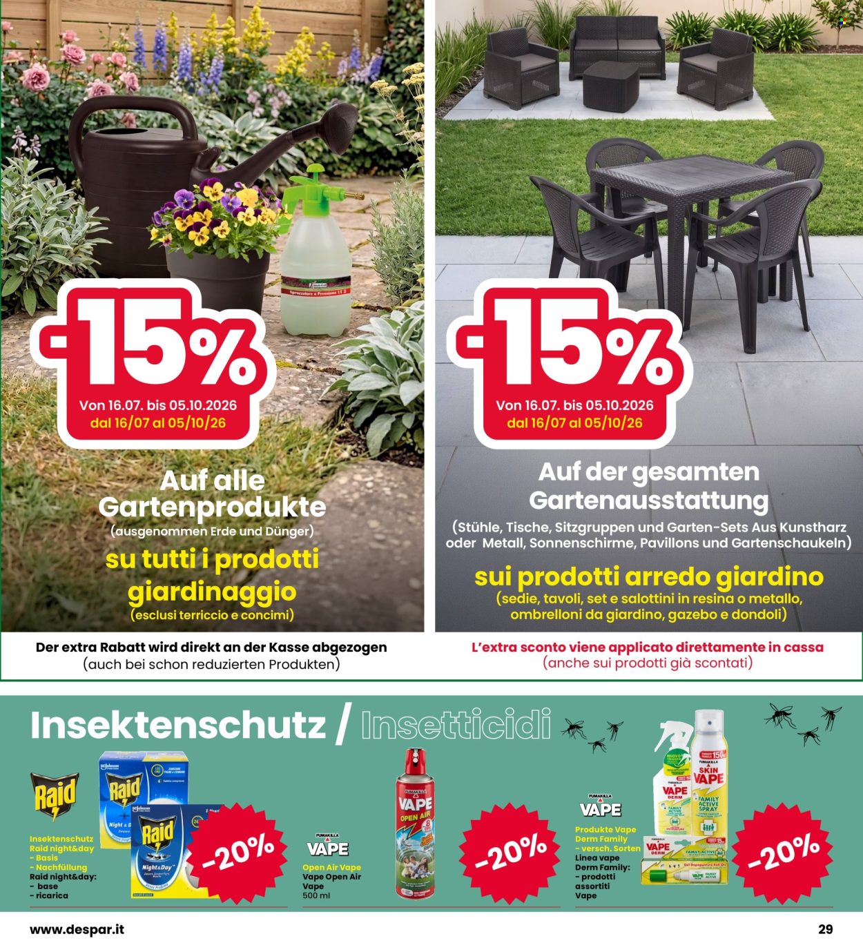 Volantino Interspar - 2/7/2026 - 15/7/2026. Pagina 29