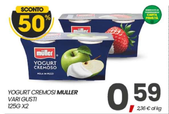 YOGURT CREMOSI MULLER