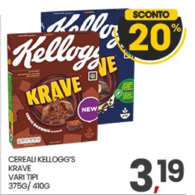 Cereali Kellogg's Krave
