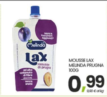 MOUSSE LAX MELINDA PRUGNA 100G