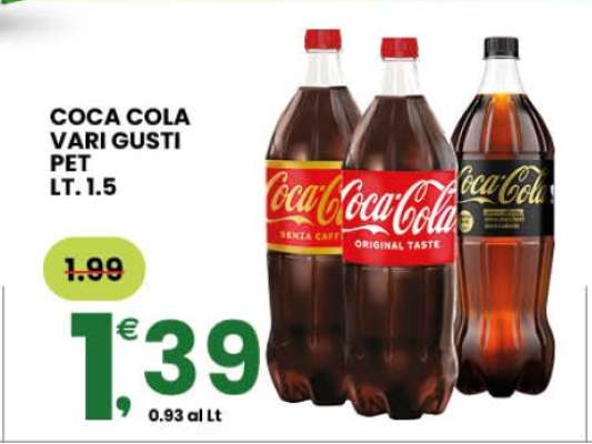 COCA COLA VARI GUSTI PET