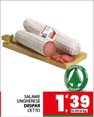 SALAME UNGHERESE DESPAR