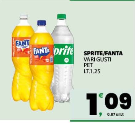 SPRITE/FANTA