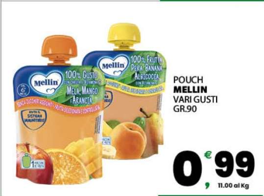 POUCH MELLIN VARI GUSTI GR.90