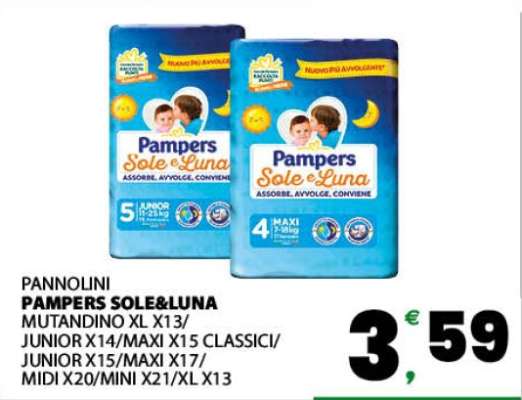 PAMPERS SOLE&LUNA