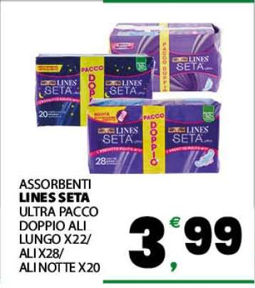 ASSORBENTI LINES SETA