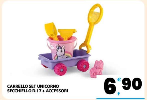 CARRELLO SET UNICORNO