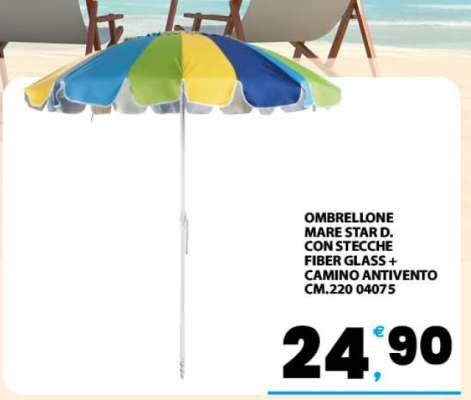 OMBRELLONE MARE STAR D.