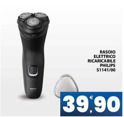 RASOIO ELETTRICO RICARICABILE PHILIPS S1141/00