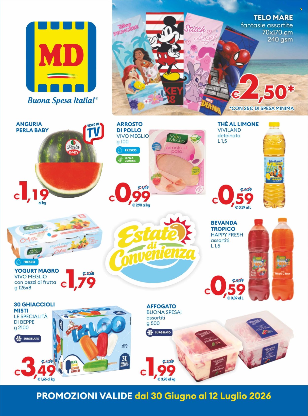 Volantino MD Discount - 30/6/2026 - 12/7/2026. Pagina 1