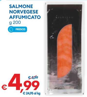 Salmone Norvegese Affumicato