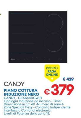 Piano Cottura Induzione Nero