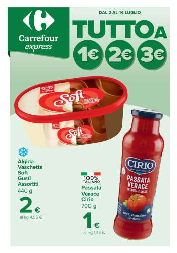 Volantino Carrefour - 2/7/2026 - 14/7/2026.