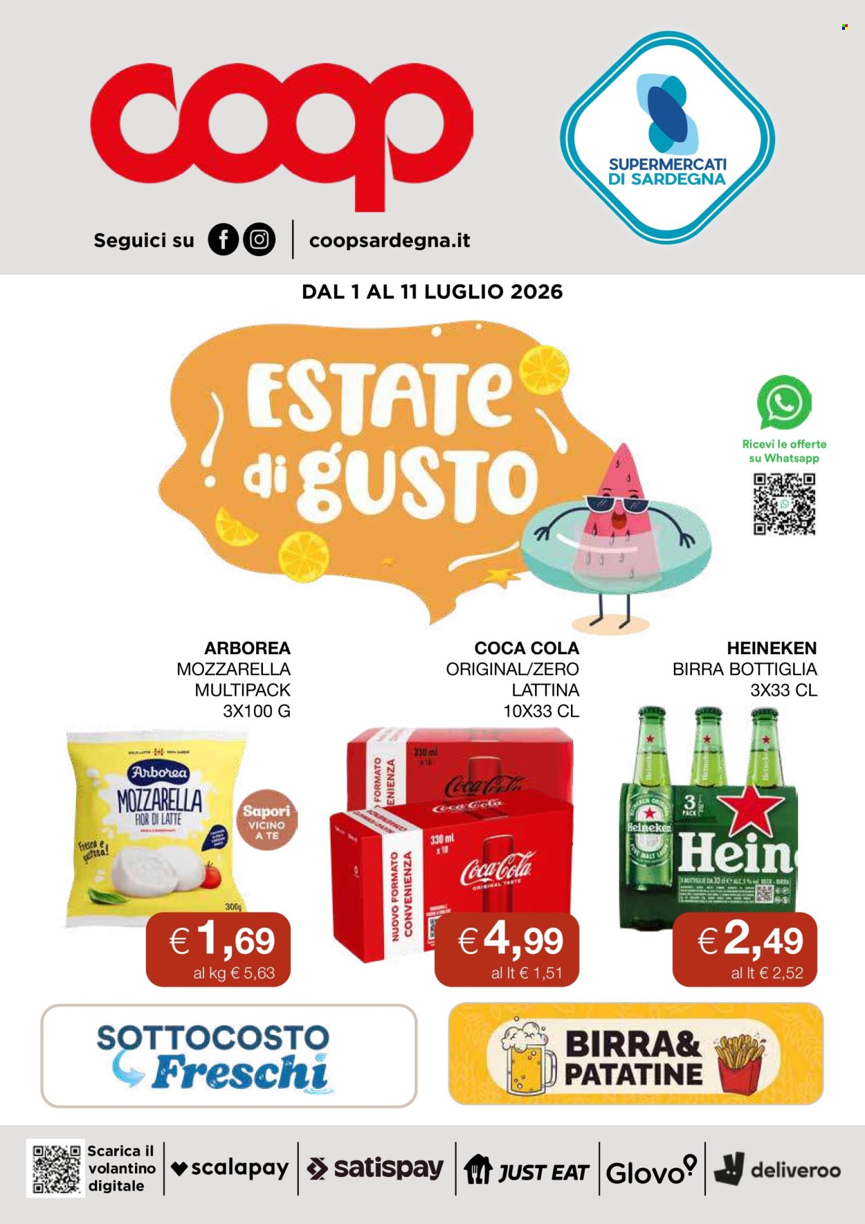 Volantino Coop - 1/7/2026 - 11/7/2026. Pagina 1