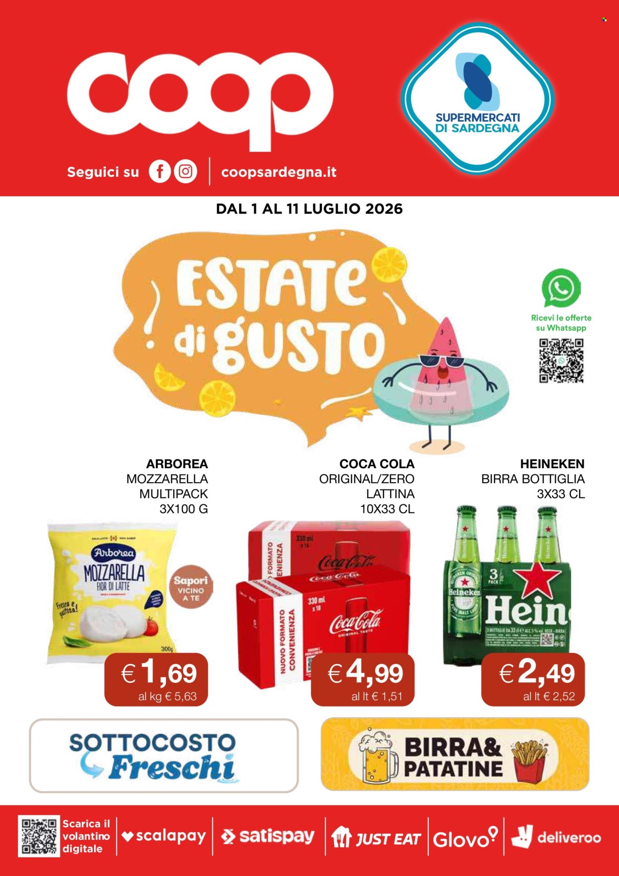 Volantino Coop - 1/7/2026 - 11/7/2026. Pagina 1