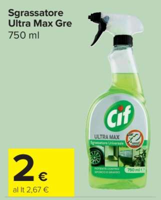 Sgrassatore Ultra Max Gre