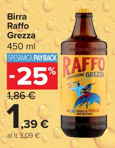 Birra Raffo grezza