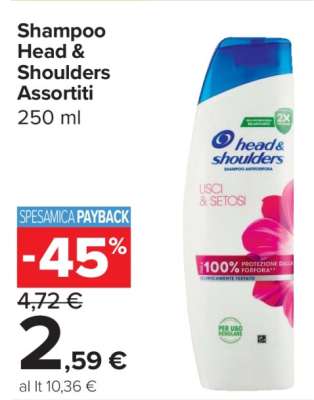 Shampoo Head&Shoulders Assortiti