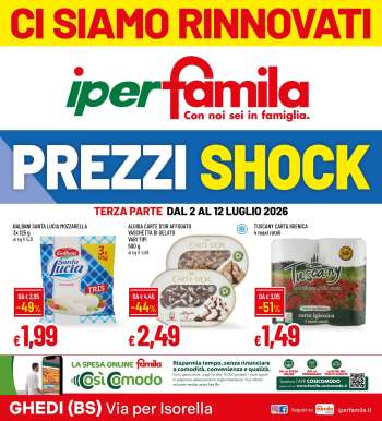 Volantino Famila - 2/7/2026 - 12/7/2026.
