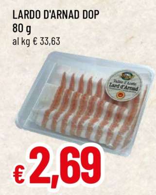 LARDO D'ARNAD DOP