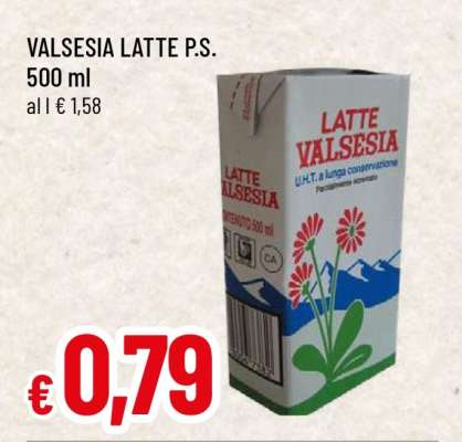 VALSESIA LATTE P.S.
