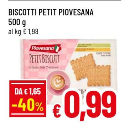 BISCOTTI PETIT PIOVESANA