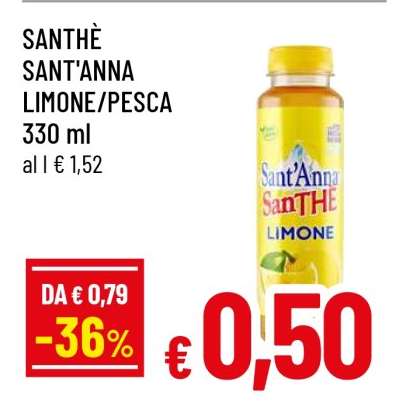 SANTHÈ SANT'ANNA LIMONE / PESCA