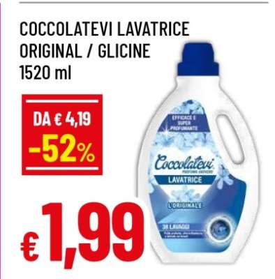 COCCOLATEVI LAVATRICE ORIGINAL / GLICINE