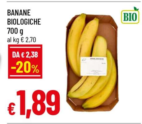 BANANE BIOLOGICHE
