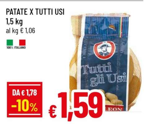 PATATE X TUTTI USI