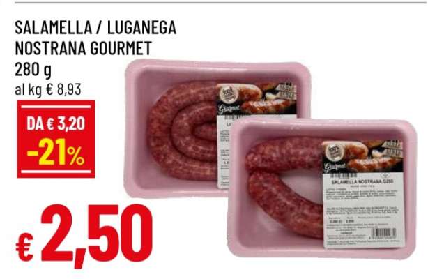 Salamella / Luganega Nostrana Gourmet