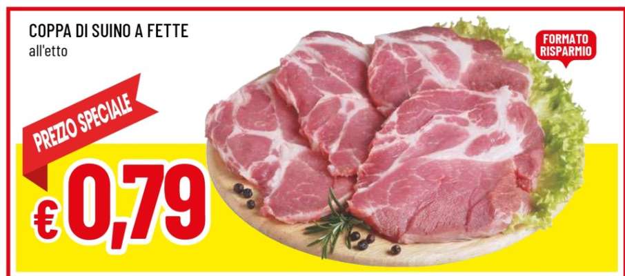 Coppa di Suino a Fette