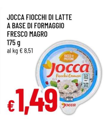 Jocca Fiocchi di Latte