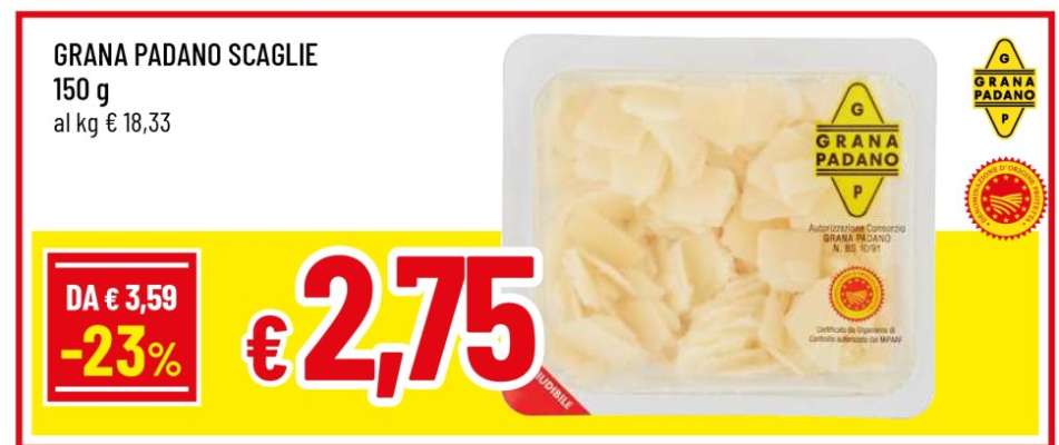 GRANA PADANO SCAGLIE
