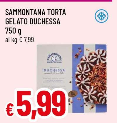SAMMONTANA Torta gelato 'Duchessa'