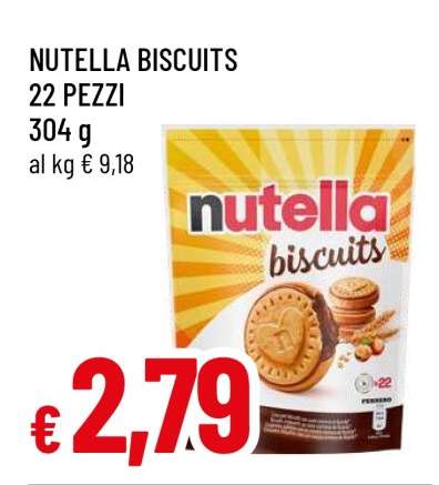 NUTELLA BISCUITS