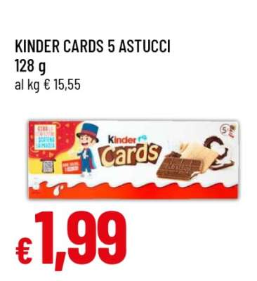 KINDER CARDS 5 ASTUCCI