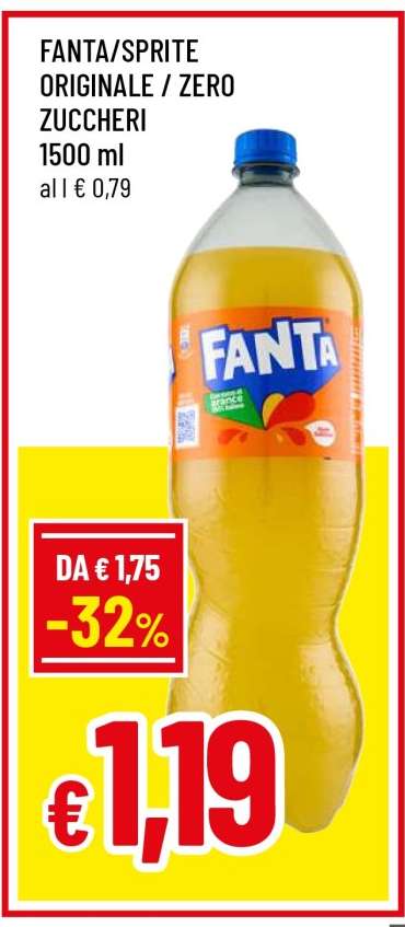 Fanta/Sprite Originale / Zero Zuccheri