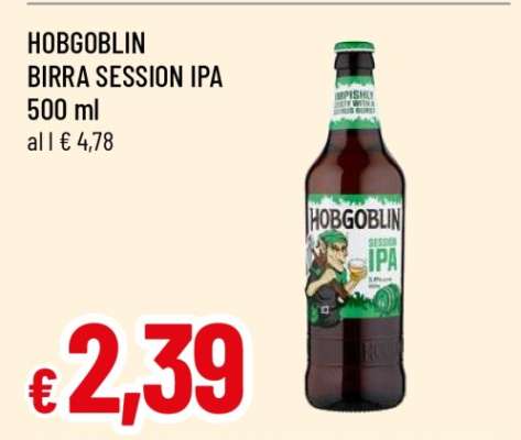 HOBGOBLIN BIRRA SESSION IPA