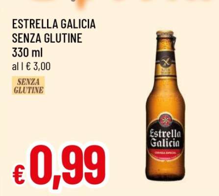 ESTRELLA GALICIA SENZA GLUTINE
