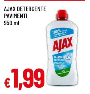 Ajax Detergente pavimenti