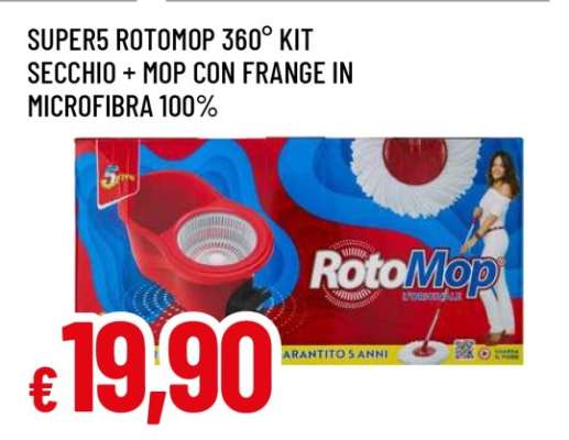 SUPER5 ROTOMOP 360° KIT