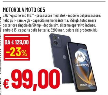 MOTOROLA MOTO G05