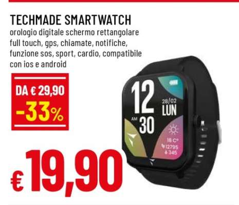 TECHMADE SMARTWATCH