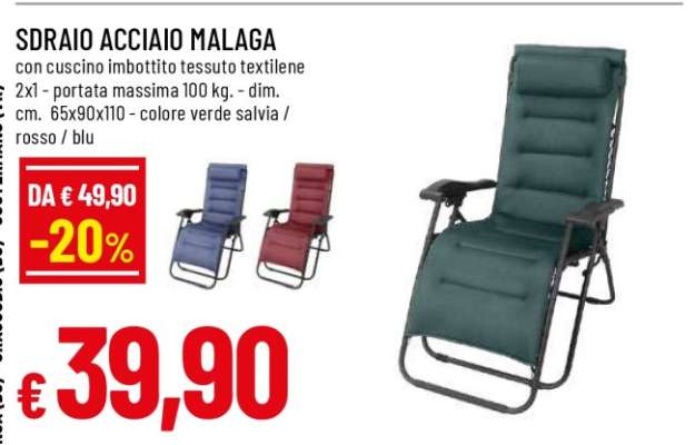 SDRAIO ACCIAIO MALAGA