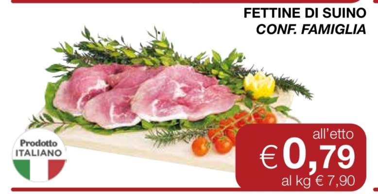 Fettine di suino