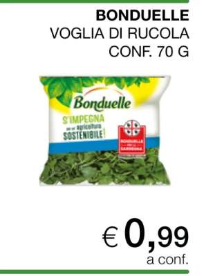 BONDUELLE VOGLIA DI RUCOLA