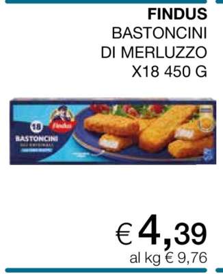 Findus Bastoncini di Merluzzo